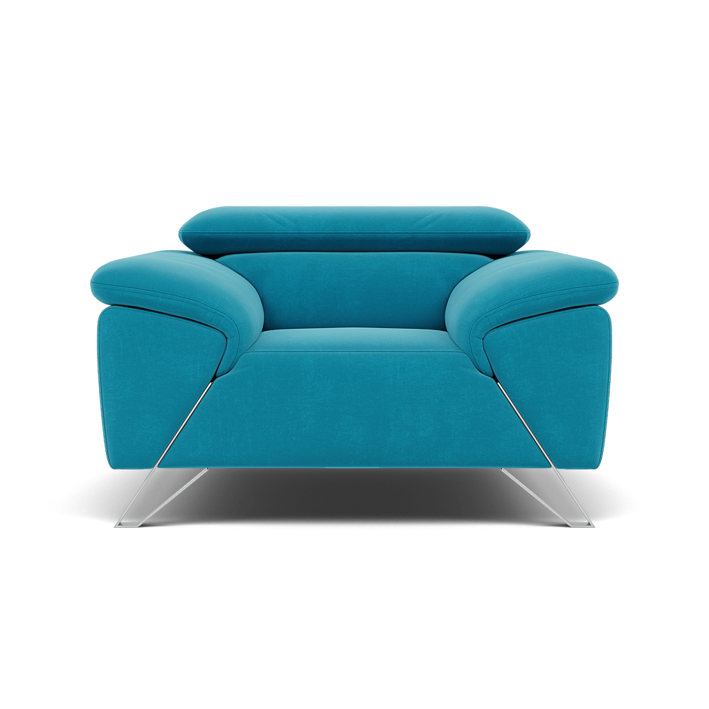 Nicoletti Puccini Armchair - Armchair ND Sterling Home 5 Flambe 4310-50 Turchese
