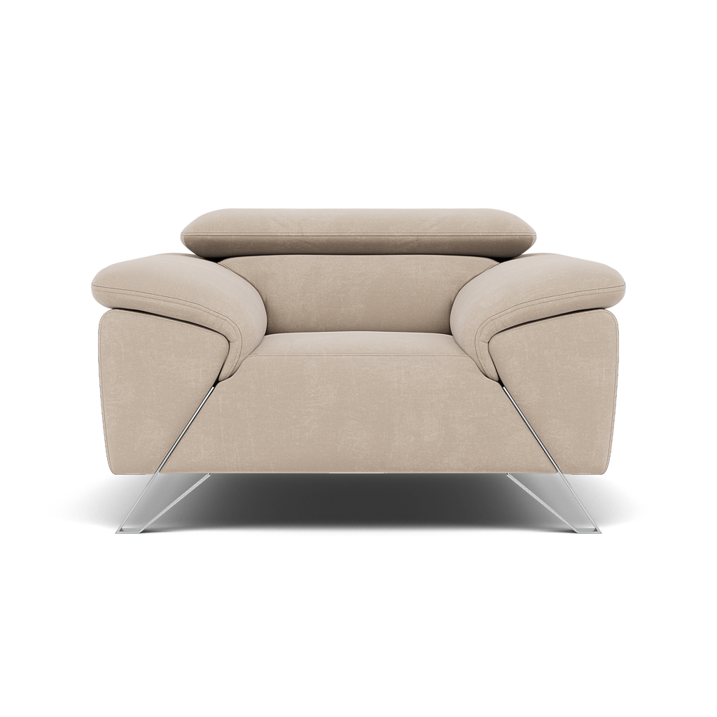 Nicoletti Puccini Armchair - Armchair ND Sterling Home 6 Flambe 4310-66 Visone