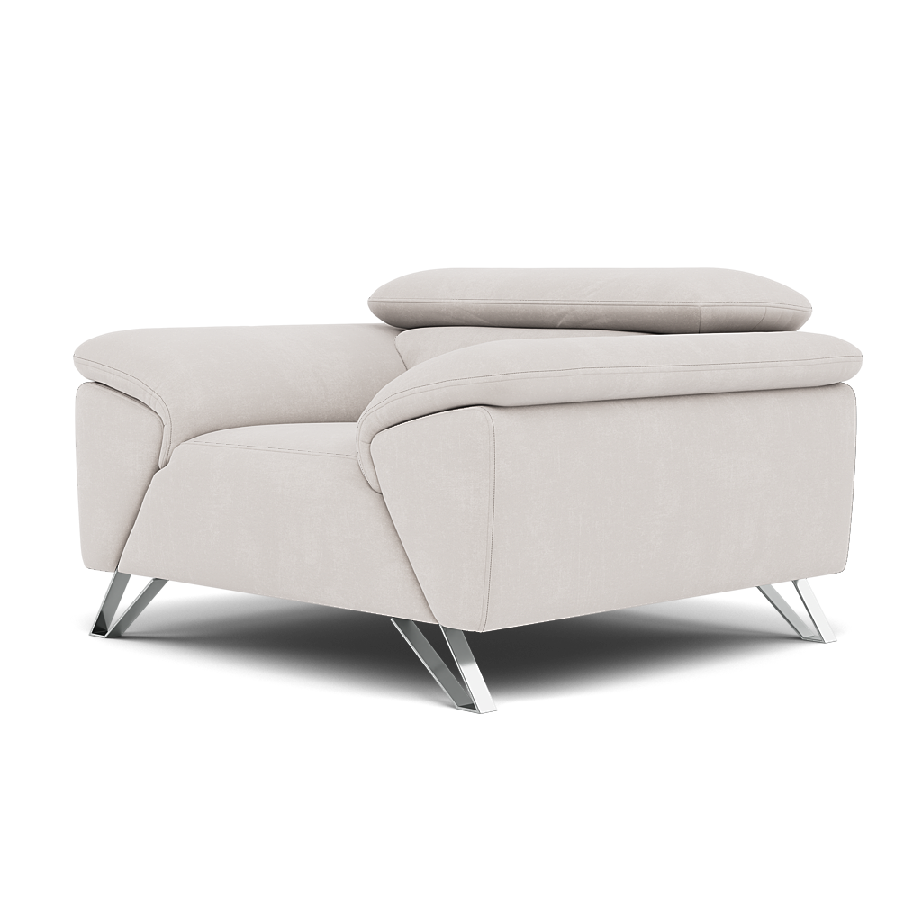 Nicoletti Puccini Armchair - Armchair ND — Flambe 4310-05 Ghiaccio, gallery image 3