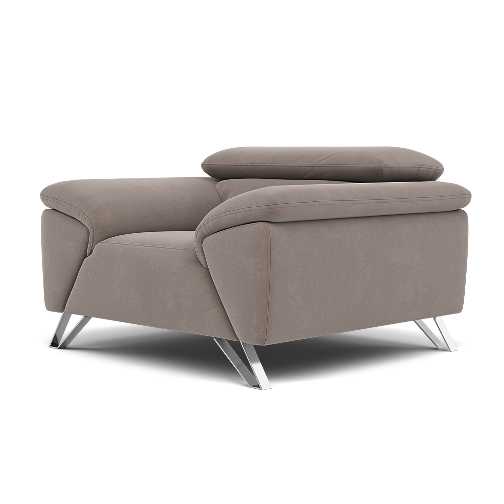 Nicoletti Puccini Armchair - Armchair ND — Flambe 4310-35 Tortora, gallery image 3