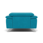 Nicoletti Puccini Armchair - Armchair ND — Flambe 4310-50 Turchese, gallery image 2