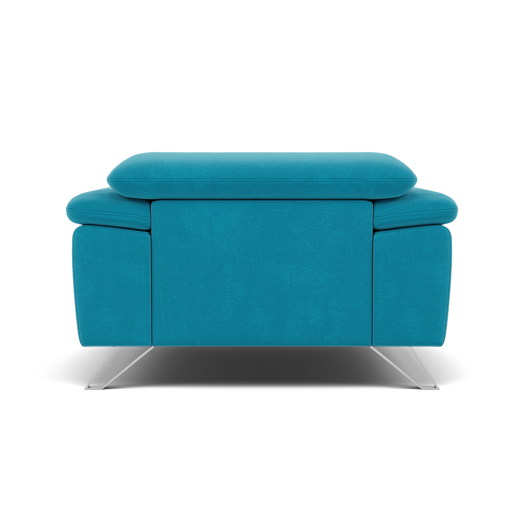 Nicoletti Puccini Armchair - Armchair ND — Flambe 4310-50 Turchese, gallery image 2
