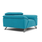 Nicoletti Puccini Armchair - Armchair ND — Flambe 4310-50 Turchese, gallery image 1