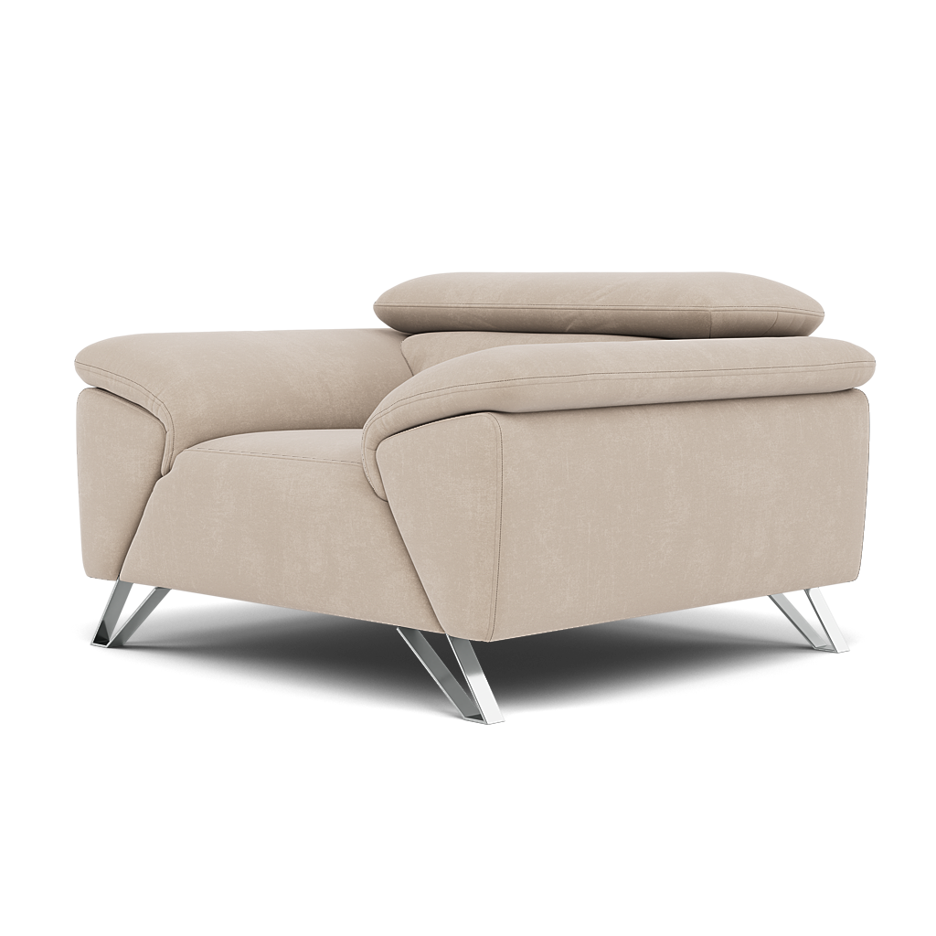 Nicoletti Puccini Armchair - Armchair ND — Flambe 4310-66 Visone, gallery image 3
