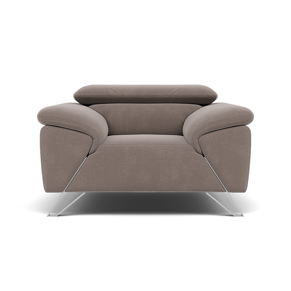 Nicoletti Puccini Armchair - Armchair ND Sterling Home 4 Flambe 4310-35 Tortora