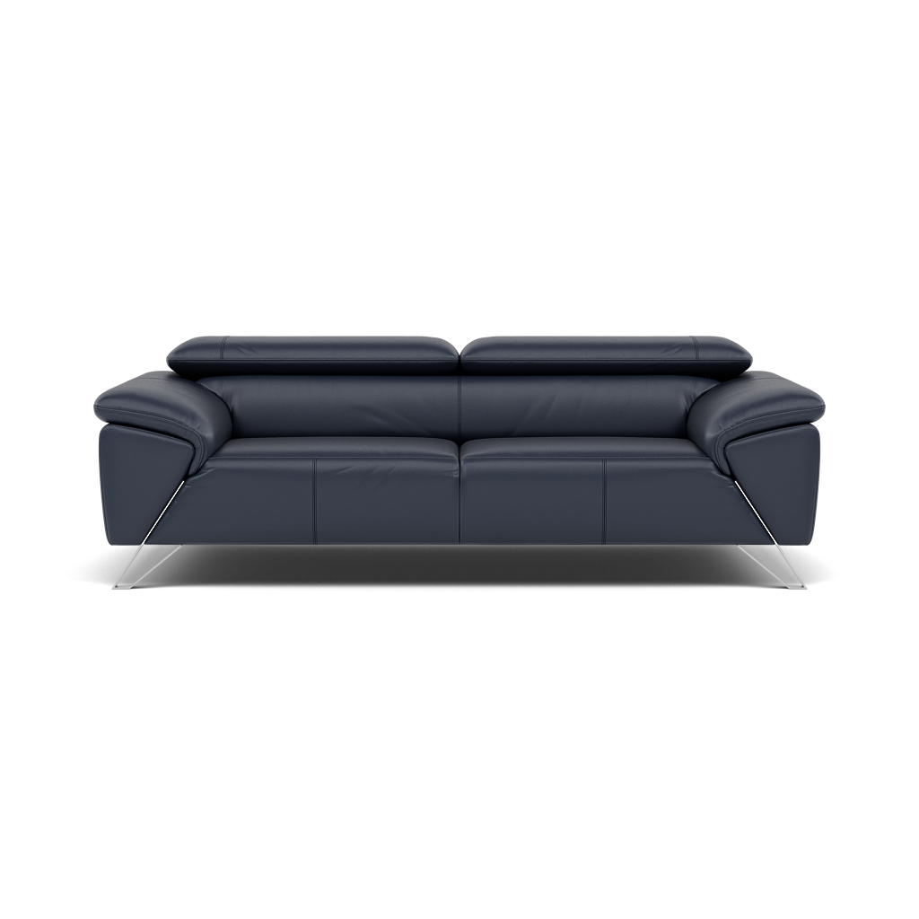 Nicoletti Puccini Small 3 Seater Sofa - 2.5 Seater Sofa CK 3 Seater Sofas Sterling Home 5 Dali Blu 1520