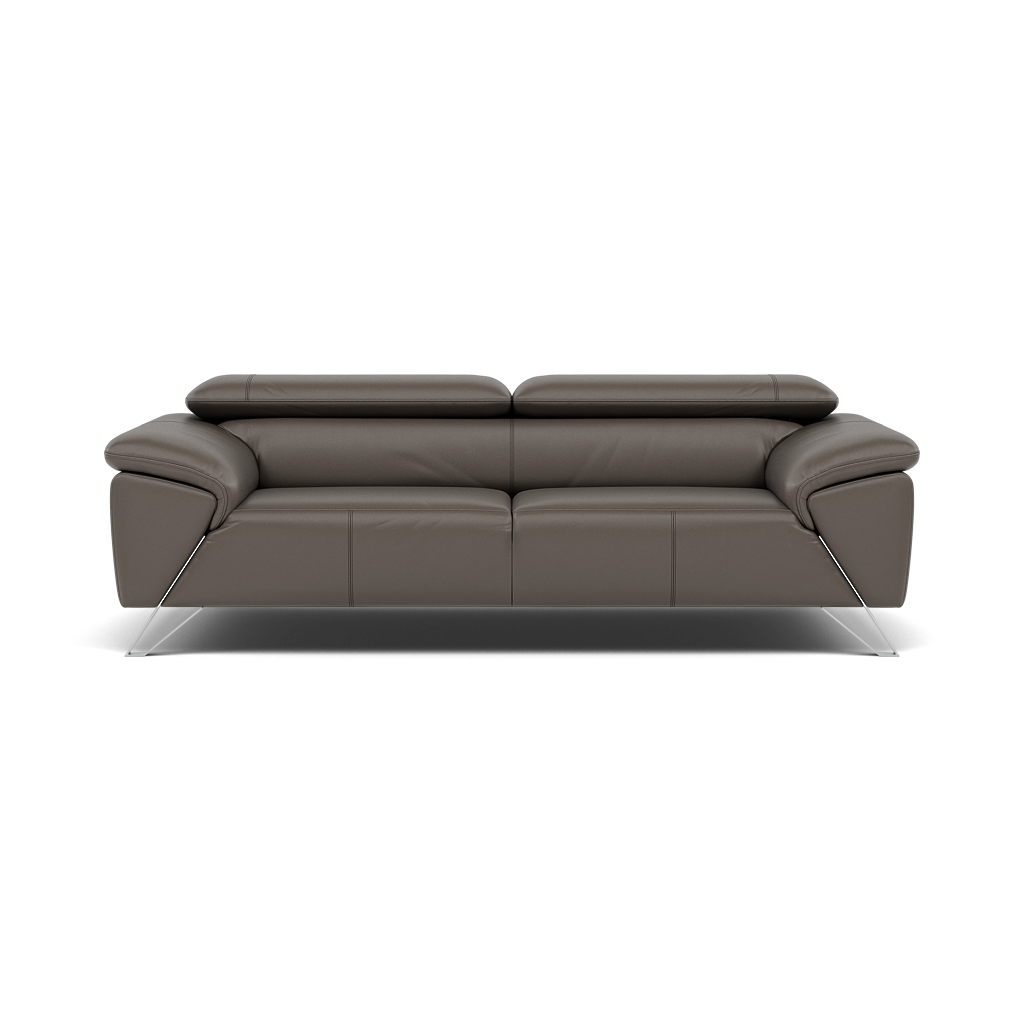 Nicoletti Puccini Small 3 Seater Sofa - 2.5 Seater Sofa CK 3 Seater Sofas Sterling Home 6 Botero Visone 2150