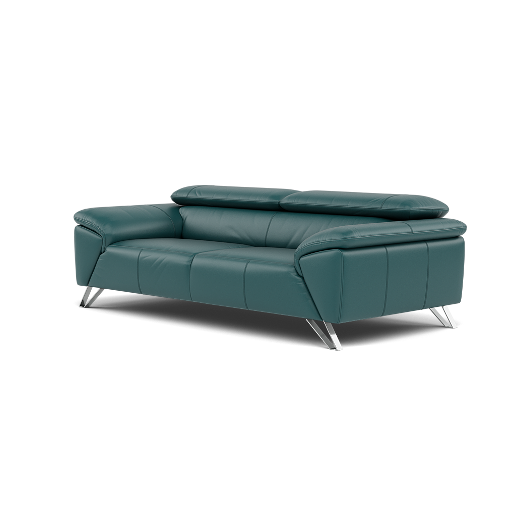 Nicoletti Puccini Small 3 Seater Sofa - 2.5 Seater Sofa CK — Botero Ottanio 2155, gallery image 3