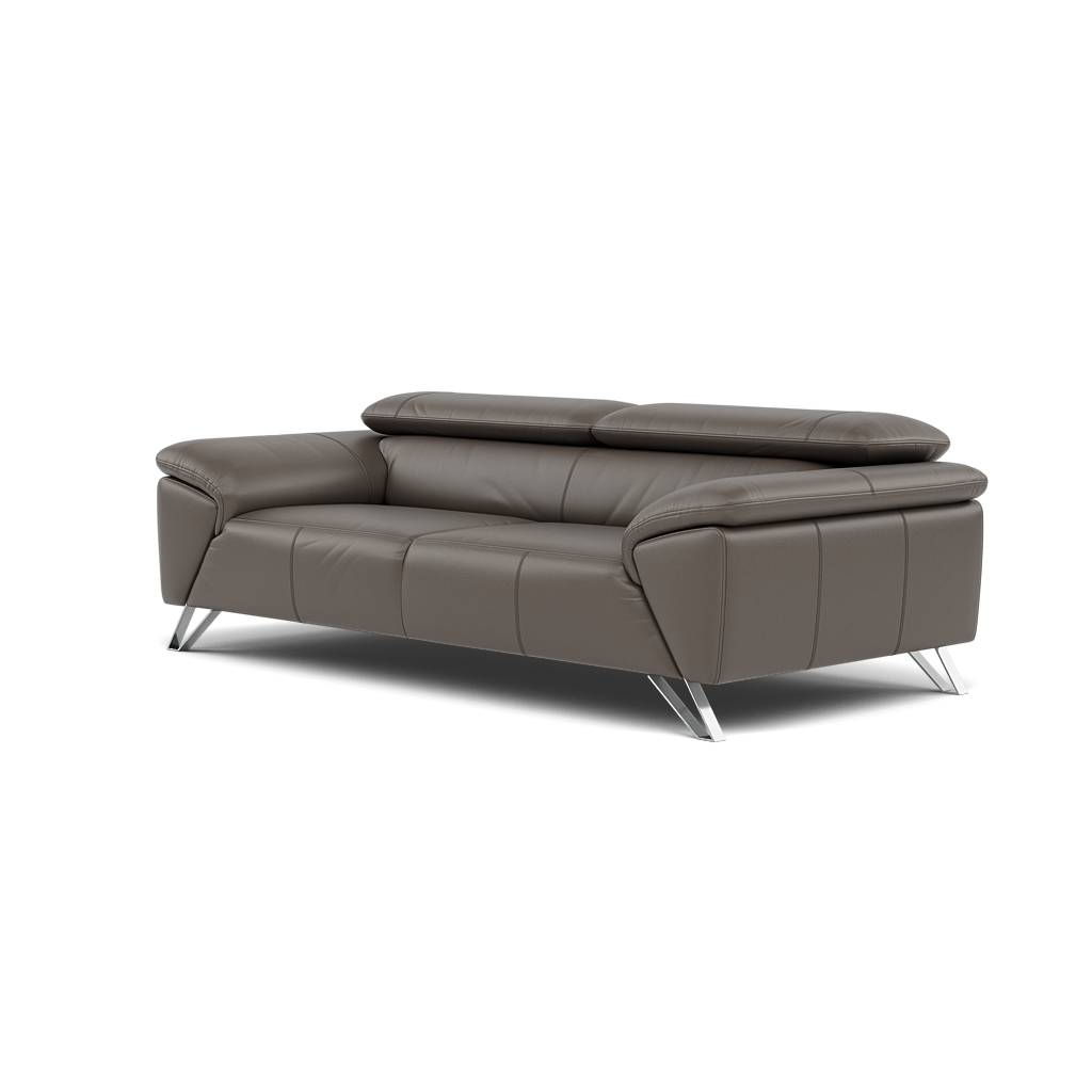 Nicoletti Puccini Small 3 Seater Sofa - 2.5 Seater Sofa CK — Botero Visone 2150, gallery image 3