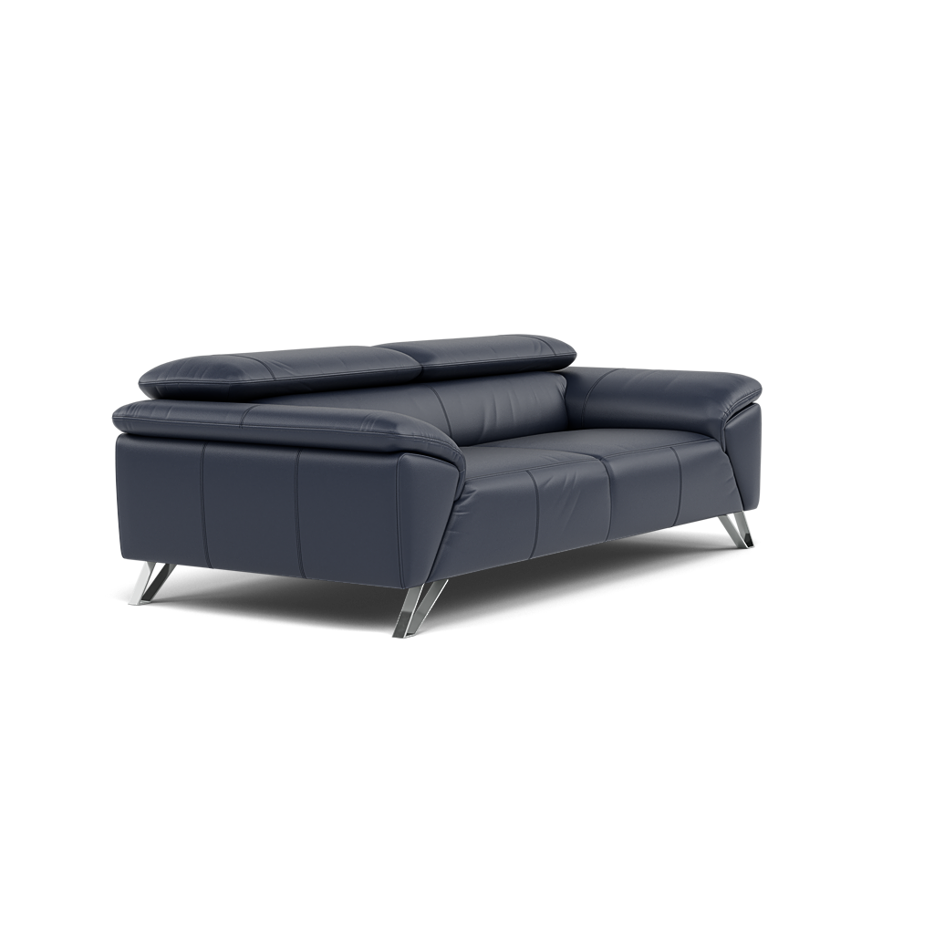 Nicoletti Puccini Small 3 Seater Sofa - 2.5 Seater Sofa CK — Dali Blu 1520, gallery image 1