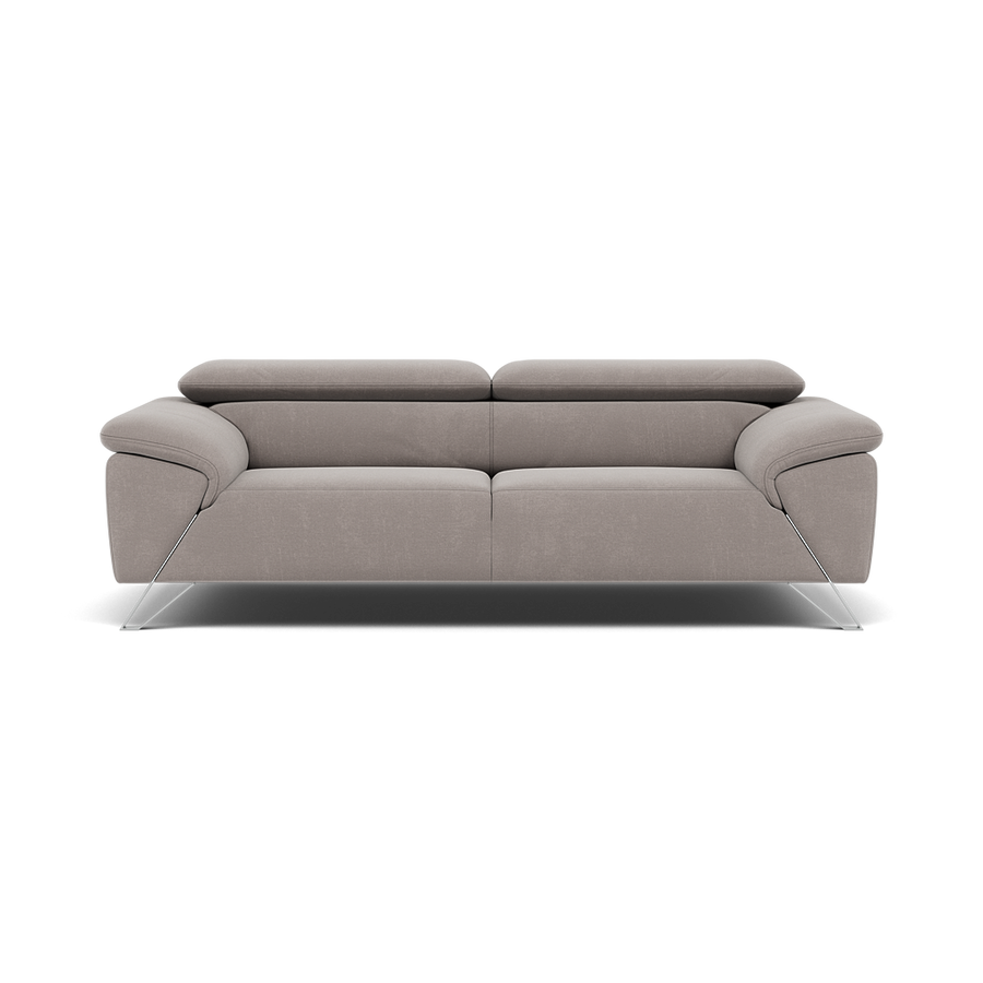 Nicoletti Puccini Small 3 Seater Sofa - 2.5 Seater Sofa NC 3 Seater Sofas Sterling Home 1 Selma FR Grigio V.3938