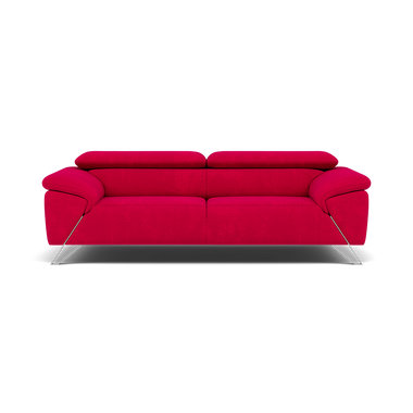 Nicoletti Puccini Small 3 Seater Sofa - 2.5 Seater Sofa NC 3 Seater Sofas Sterling Home 6 Selma FR Rosso V.3935
