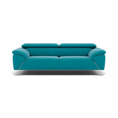 Nicoletti Puccini Small 3 Seater Sofa - 2.5 Seater Sofa NC 3 Seater Sofas Sterling Home 5 Selma FR Turchese V.3930