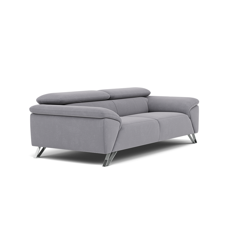 Nicoletti Puccini Small 3 Seater Sofa - 2.5 Seater Sofa NC — Selma FR Topo V.3940, gallery image 1