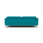 Nicoletti Puccini Small 3 Seater Sofa - 2.5 Seater Sofa NC — Selma FR Turchese V.3930, gallery image 2