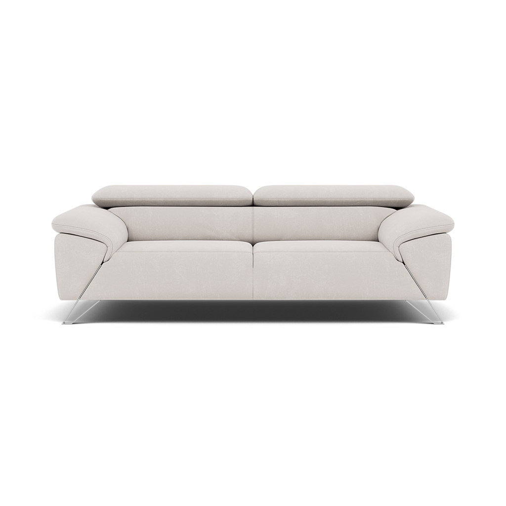 Nicoletti Puccini Small 3 Seater Sofa - 2.5 Seater Sofa ND 3 Seater Sofas Sterling Home 1 Flambe 4310-05 Ghiaccio