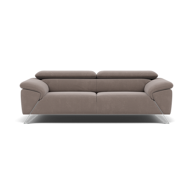 Nicoletti Puccini Small 3 Seater Sofa - 2.5 Seater Sofa ND 3 Seater Sofas Sterling Home 4 Flambe 4310-35 Tortora