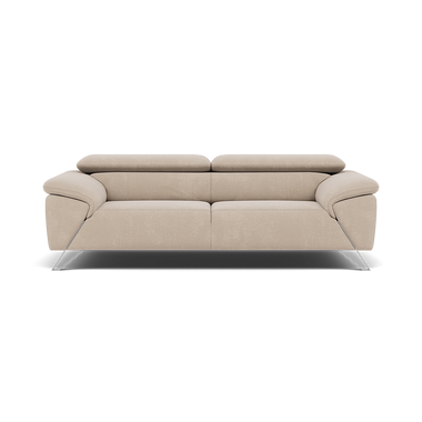 Nicoletti Puccini Small 3 Seater Sofa - 2.5 Seater Sofa ND 3 Seater Sofas Sterling Home 6 Flambe 4310-66 Visone