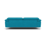 Nicoletti Puccini Small 3 Seater Sofa - 2.5 Seater Sofa ND — Flambe 4310-50 Turchese, gallery image 2
