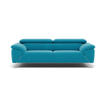 Nicoletti Puccini Small 3 Seater Sofa - 2.5 Seater Sofa ND 3 Seater Sofas Sterling Home 5 Flambe 4310-50 Turchese