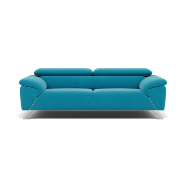 Nicoletti Puccini Small 3 Seater Sofa - 2.5 Seater Sofa ND 3 Seater Sofas Sterling Home 5 Flambe 4310-50 Turchese
