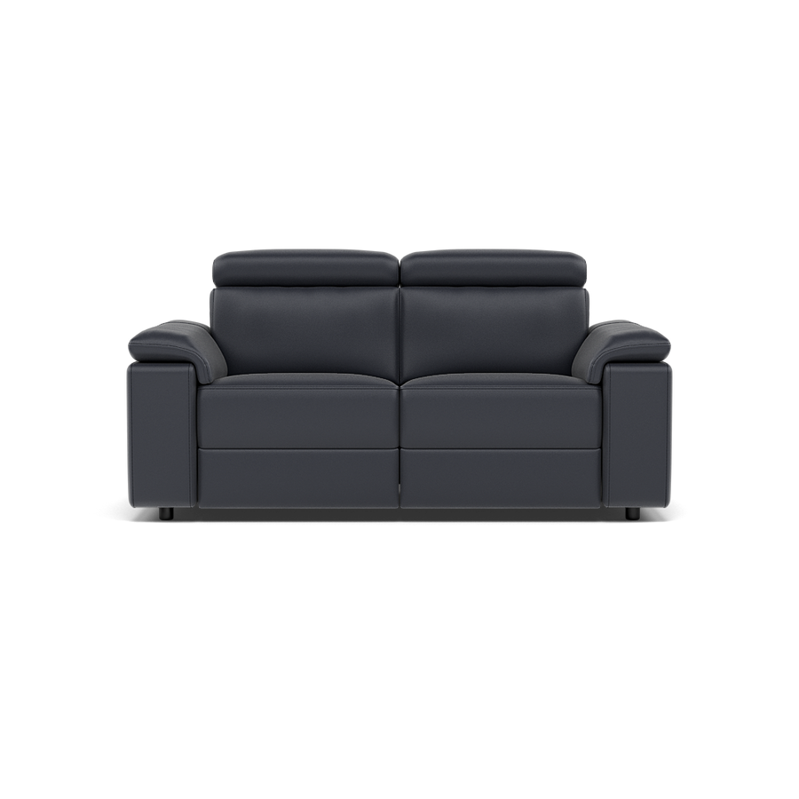 Nicoletti Rossini II 2 Seater Recliner Sofa - 2 Seater Double Power Recliner CB Torello Sofas Sterling Home 1 Torello PS Blu -S 81