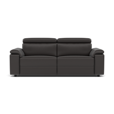 Nicoletti Rossini II 3 Seater Recliner Sofa - 3 Seater Double Power Recliner CB Torello 3 Seater Sofas Sterling Home 5 Torello PS Chocol -S 91