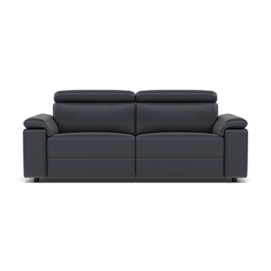 Nicoletti Rossini II 3 Seater Recliner Sofa - 3 Seater Double Power Recliner CB Torello 3 Seater Sofas Sterling Home 6 Torello PS Blu -S 81