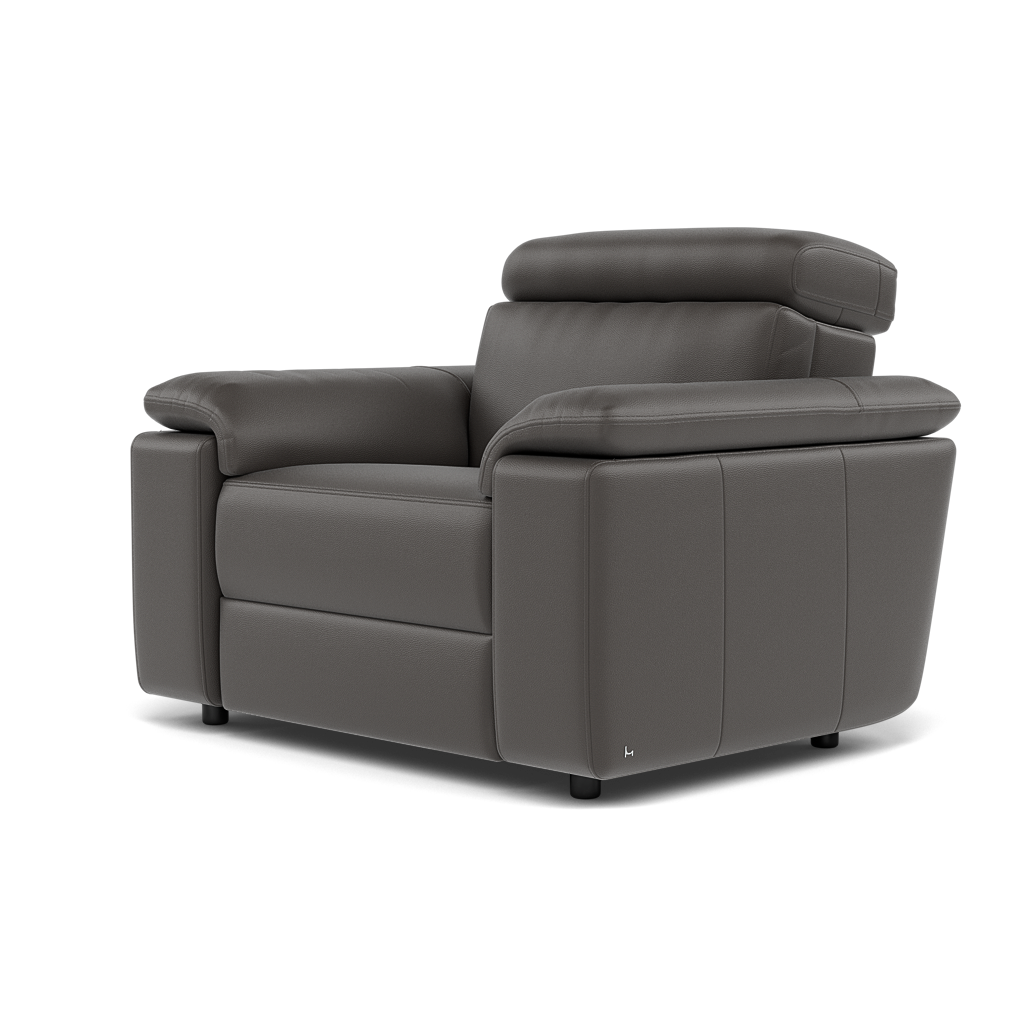 Nicoletti Rossini Armchair  - Armchair CB — Torello PS Grigio Scuro 327, gallery image 1