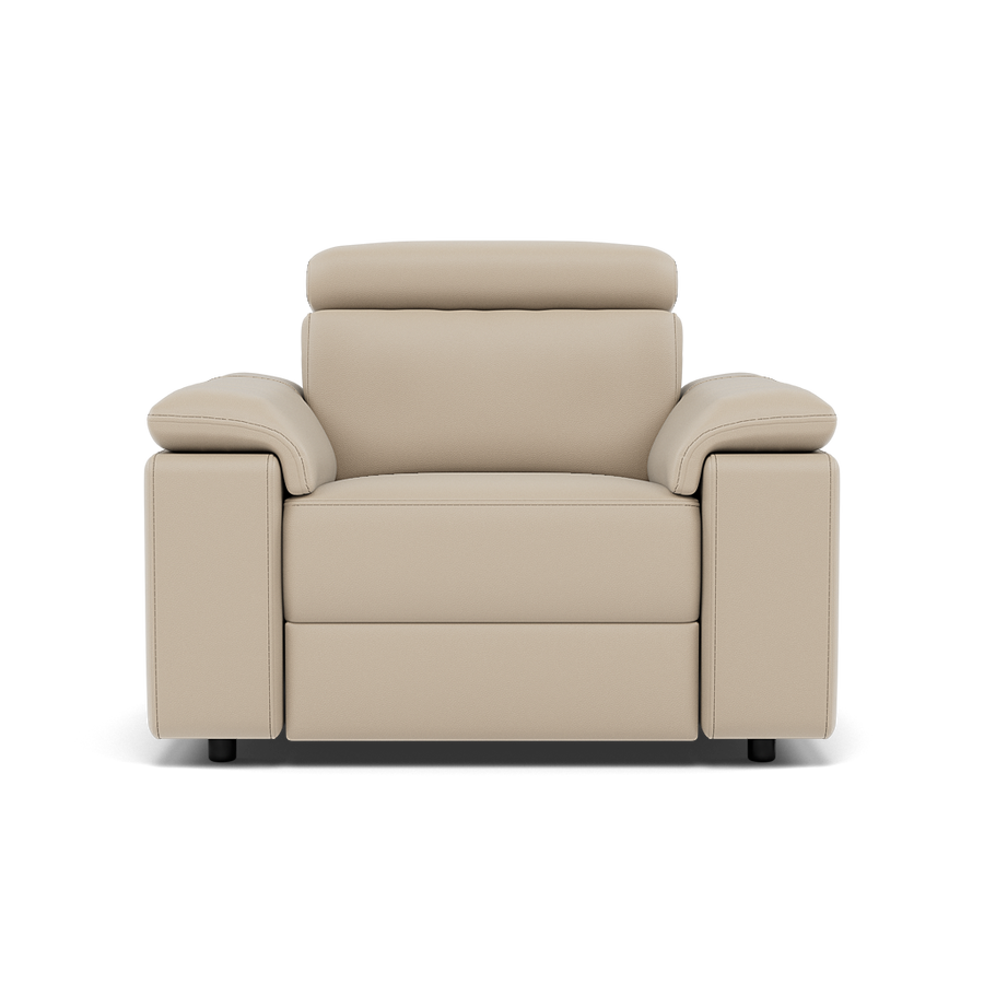 Nicoletti Rossini II Recliner Armchair - Power Recliner Chair CB Torello Armchairs Sterling Home Torello PS Fango 352 2