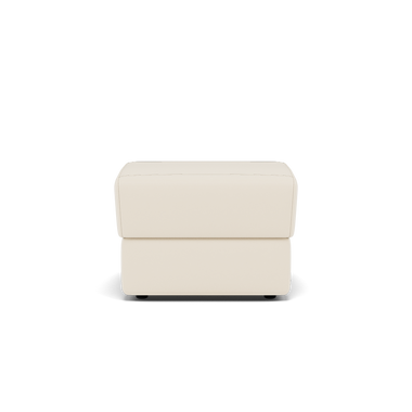 Nicoletti Rossini Storage Footstool - Ottoman Holder CB Sterling Home 1 Torello PS Bianco 93