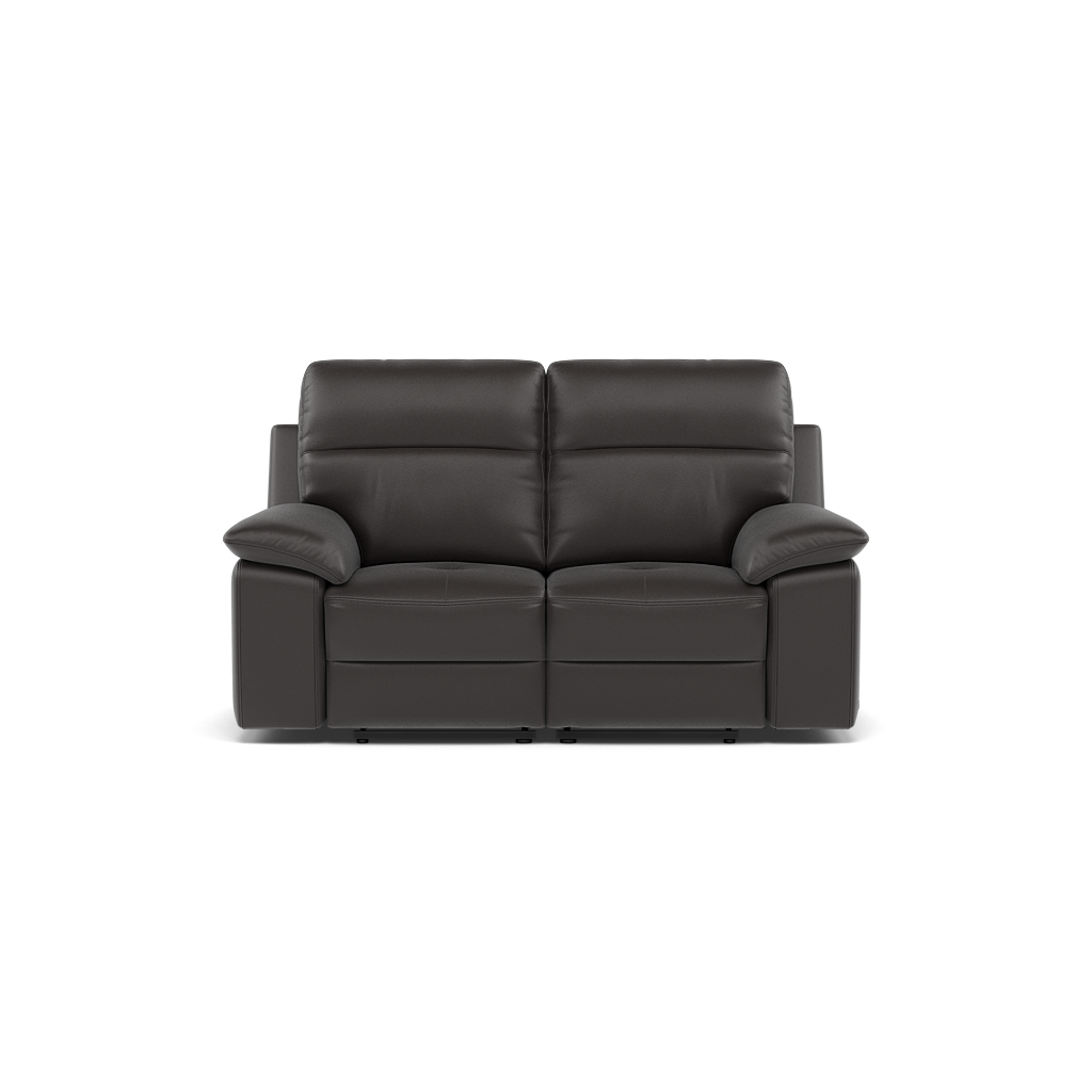 Nicoletti Vivaldi II 2 Seater Recliner Sofa - 2 Seater Double Power Recliner CB Torello - Power Recliner 2 Seater Sofas Sterling Home 7 Torello PS Chocol -S 91