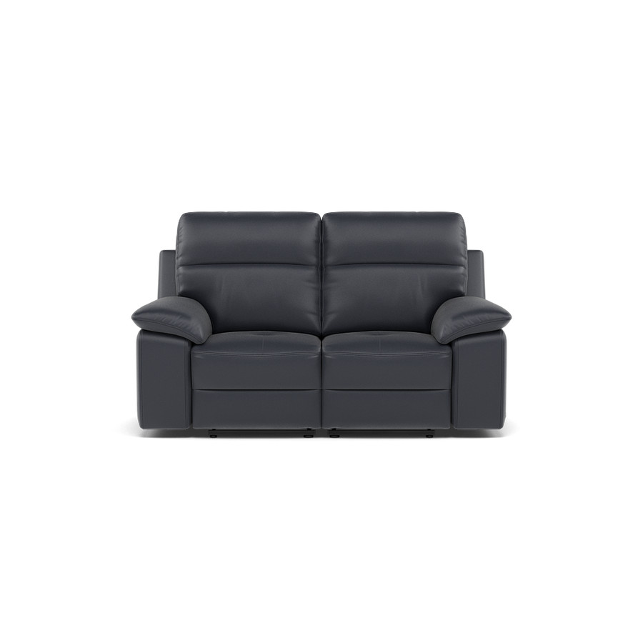 Nicoletti Vivaldi II 2 Seater Recliner Sofa - 2 Seater Double Power Recliner CB Torello - Power Recliner 2 Seater Sofas Sterling Home 5 Torello PS Blu -S 81