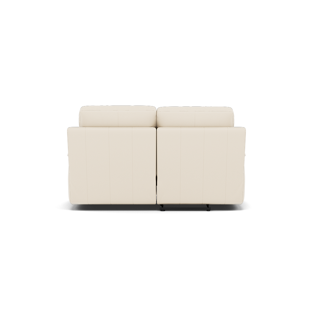 Nicoletti Vivaldi II 2 Seater Recliner Sofa - 2 Seater Double Power Recliner CB Torello - Power Recliner — Torello PS Bianco 93, gallery image 2