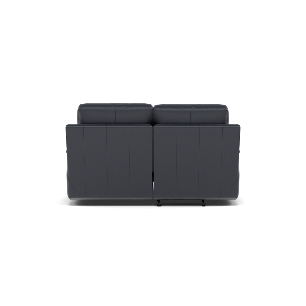 Nicoletti Vivaldi II 2 Seater Recliner Sofa - 2 Seater Double Power Recliner CB Torello - Power Recliner — Torello PS Blu -S 81, gallery image 2
