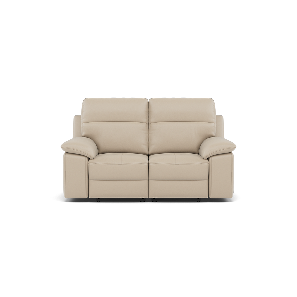 Nicoletti Vivaldi II 2 Seater Recliner Sofa - 2 Seater Double Power Recliner CB Torello - Power Recliner 2 Seater Sofas Sterling Home 6 Torello PS Fango 352