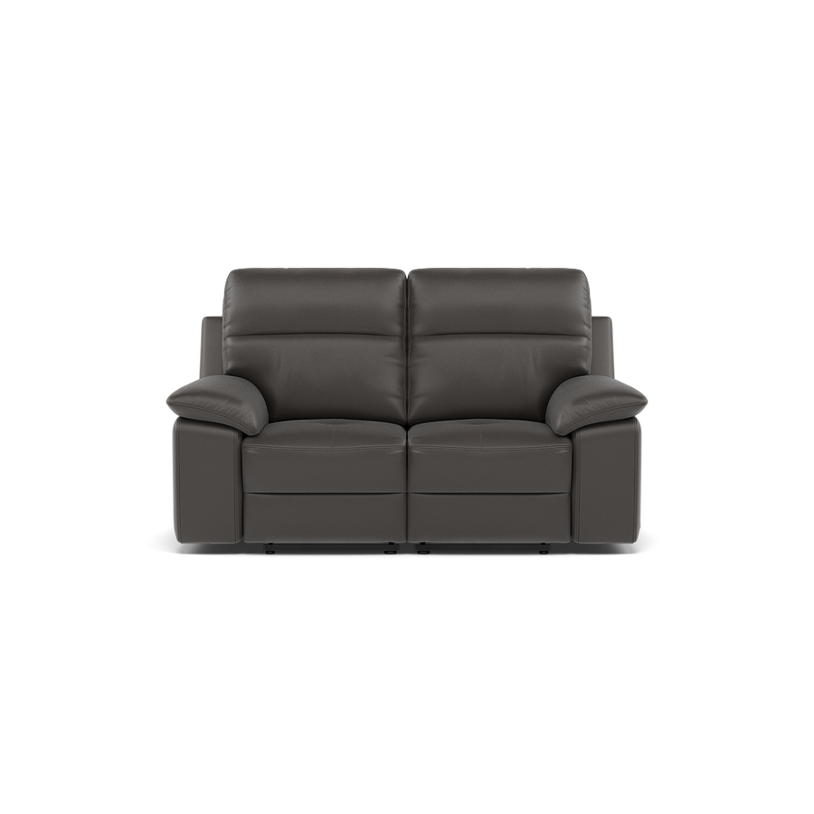 Nicoletti Vivaldi II 2 Seater Recliner Sofa - 2 Seater Double Power Recliner CB Torello - Power Recliner 2 Seater Sofas Sterling Home 1 Torello PS Grigio Scuro 327