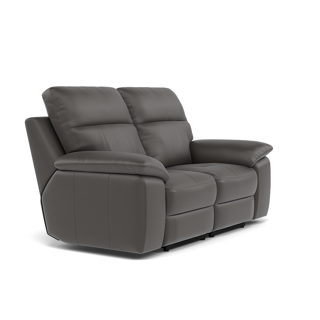 Nicoletti Vivaldi II 2 Seater Sofa - 2 Seater CB Torello — Torello PS Grigio Scuro 327, gallery image 1