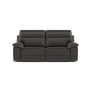 Nicoletti Vivaldi II 3 Seater Recliner Sofa - 3 Seater Double Power Recliner CB Torello - Power Recliner 3 Seater Sofas Sterling Home 8 Torello PS Chocol -S 91