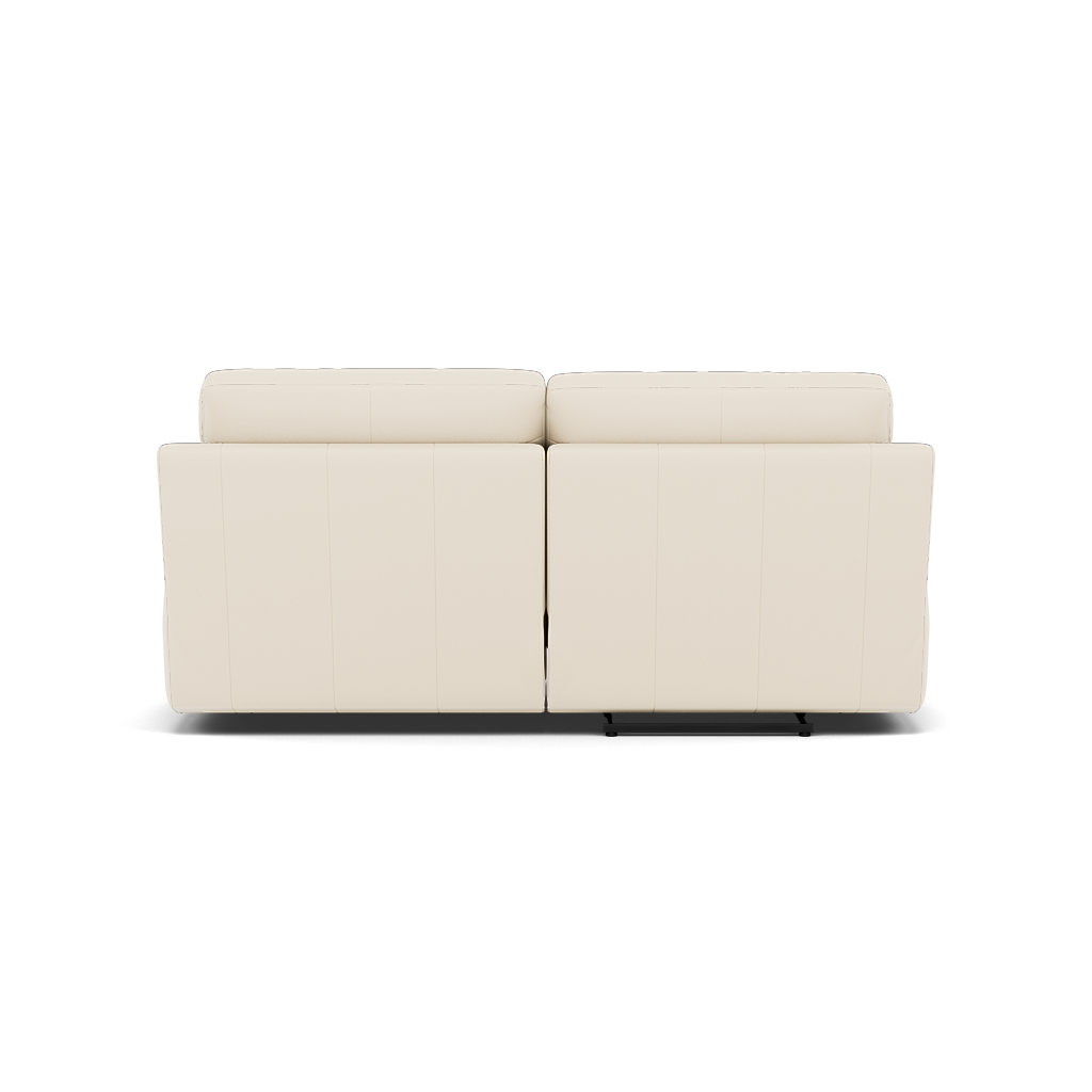 Nicoletti Vivaldi II 3 Seater Recliner Sofa - 3 Seater Double Power Recliner CB Torello - Power Recliner — Torello PS Bianco 93, gallery image 2