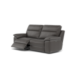 Nicoletti Vivaldi II 3 Seater Recliner Sofa - 3 Seater Double Power Recliner CB Torello - Power Recliner — Torello PS Grigio Scuro 327, gallery image 3