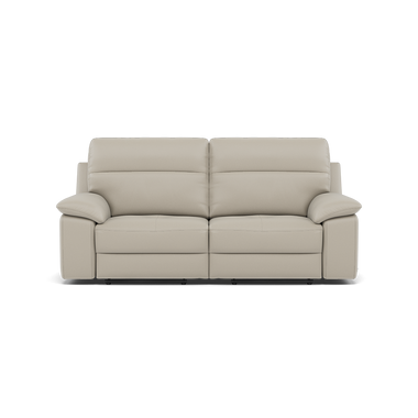 Nicoletti Vivaldi II 3 Seater Recliner Sofa - 3 Seater Double Power Recliner CB Torello - Power Recliner 3 Seater Sofas Sterling Home 9 Torello PS Tortora 328