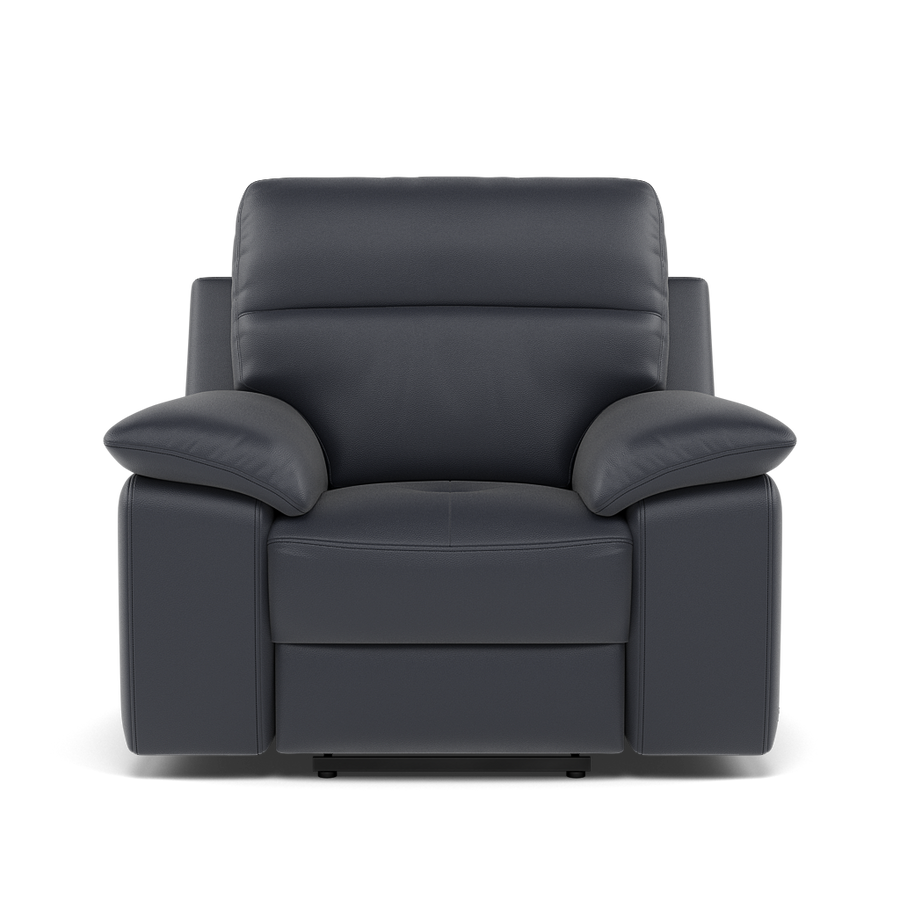 Nicoletti Vivaldi II Armchair - Chair CB Torello - Power Recliner with USB-C Armchairs Sterling Home 1 Torello PS Blu -S 81