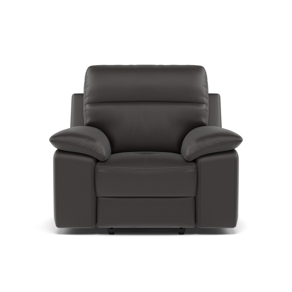 Nicoletti Vivaldi II Recliner Armchair - Power Recliner Chair CB Torello - Power Recliner Armchairs Sterling Home 6 Torello PS Chocol -S 91