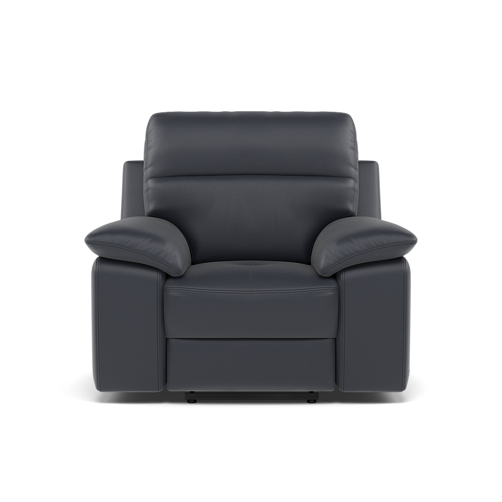 Nicoletti Vivaldi II Recliner Armchair - Power Recliner Chair CB Torello - Power Recliner Armchairs Sterling Home 3 Torello PS Blu -S 81