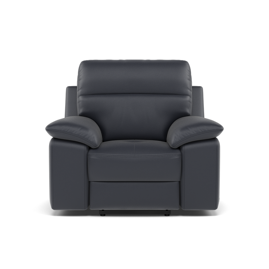 Nicoletti Vivaldi II Recliner Armchair - Power Recliner Chair CB Torello - Power Recliner Armchairs Sterling Home 1 Torello PS Blu -S 81