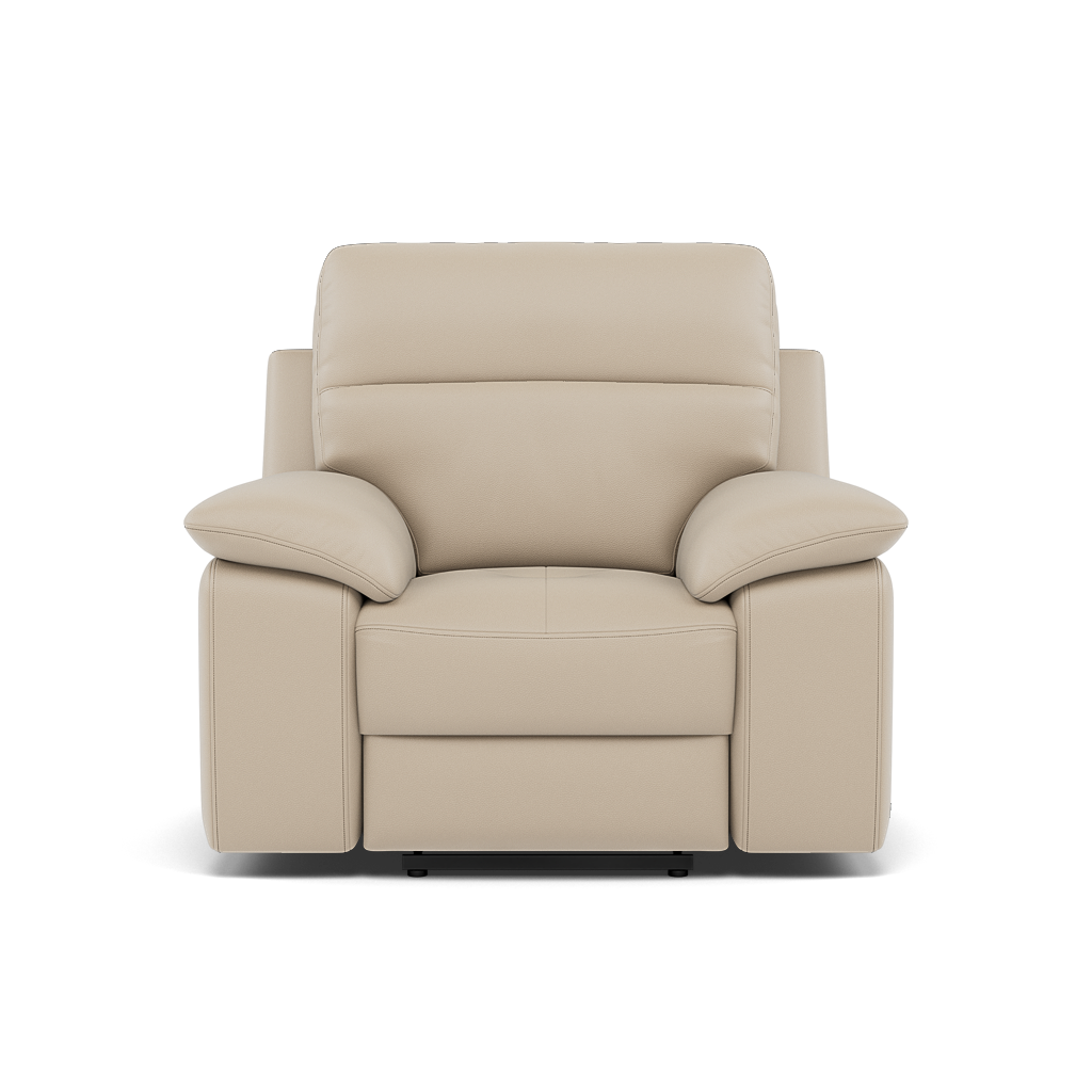 Nicoletti Vivaldi II Recliner Armchair - Power Recliner Chair CB Torello - Power Recliner Armchairs Sterling Home 5 Torello PS Fango 352