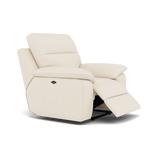 Nicoletti Vivaldi II Recliner Armchair - Power Recliner Chair CB Torello - Power Recliner — Torello PS Bianco 93, gallery image 1