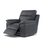Nicoletti Vivaldi II Recliner Armchair - Power Recliner Chair CB Torello - Power Recliner — Torello PS Blu -S 81, gallery image 3