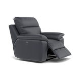 Nicoletti Vivaldi II Recliner Armchair - Power Recliner Chair CB Torello - Power Recliner — Torello PS Blu -S 81, gallery image 1